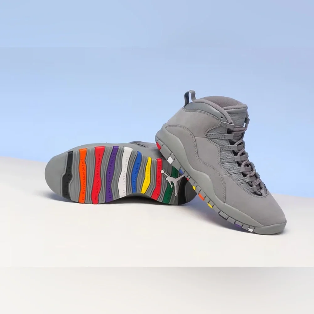 Air Jordan 10 "Cool Grey" Retro - Picture 1 of 7
